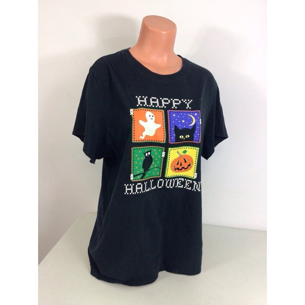 Vintage Halloween T Shirt Womens 2X